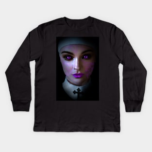 nun Kids Long Sleeve T-Shirt